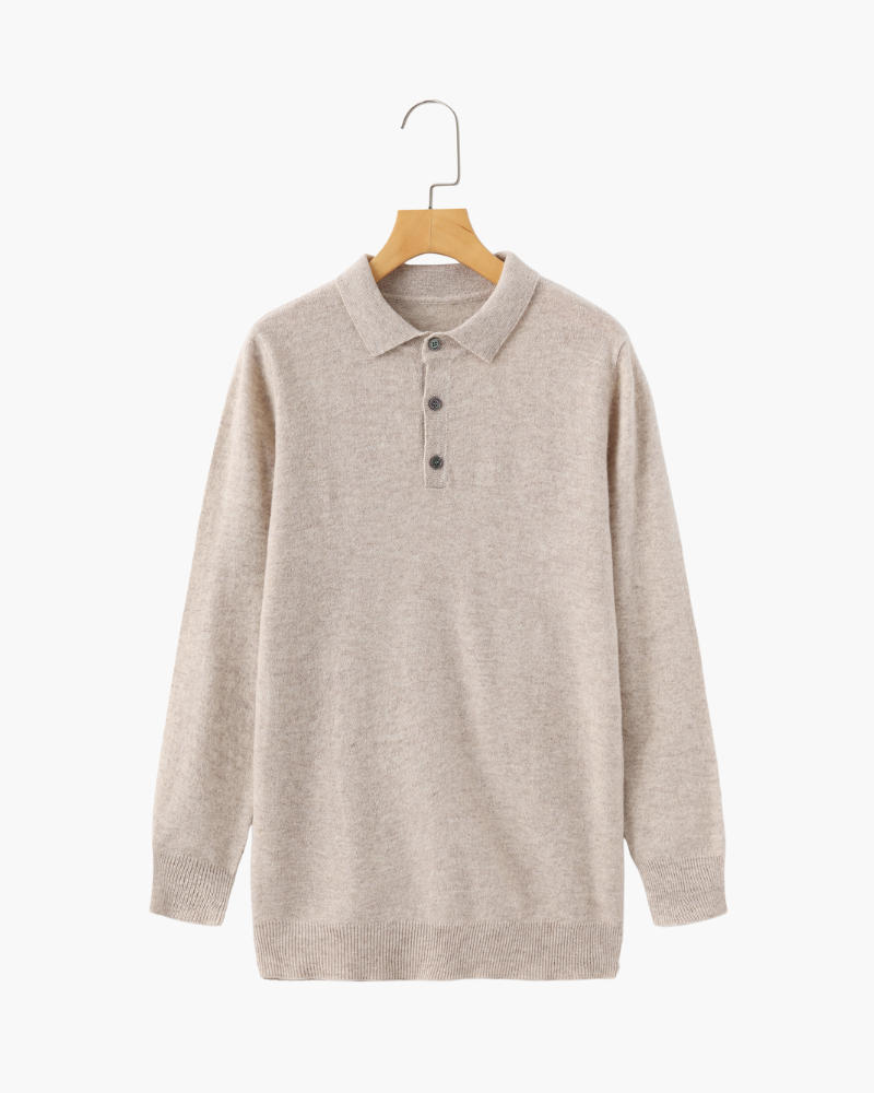 100% Cashmere Polo